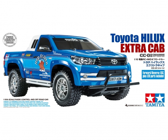 1:10 RC Toyota Hilux Extra Cab (CC-01) 1:10 RC Toyota Hilux Extra Cab (CC-01)