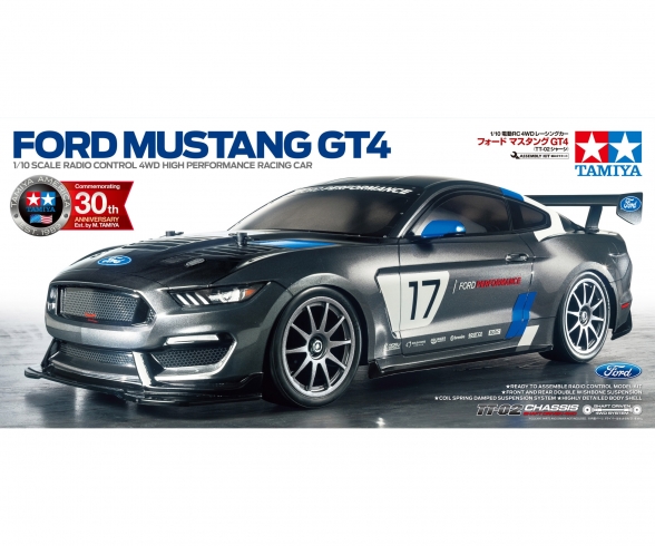 1:10 RC Ford Mustang GT4 (TT-02) 1:10 RC Ford Mustang GT4 (TT-02)