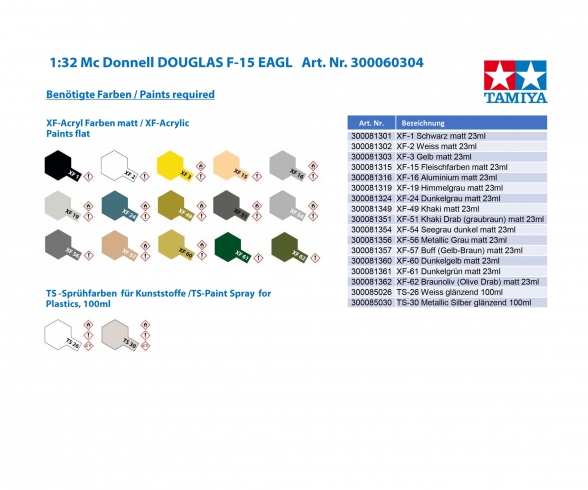 1:32 Mc Donnell DOUGLAS F-15 EAGL 1:32 Mc Donnell DOUGLAS F-15 EAGL