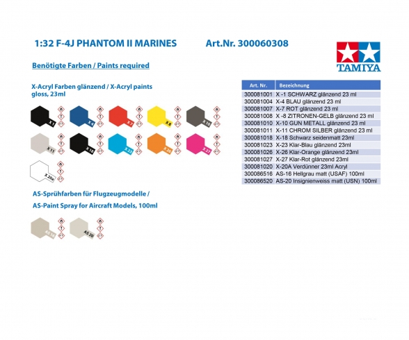 1:32 F-4J PHANTOM II MARINES 1:32 F-4J PHANTOM II MARINES
