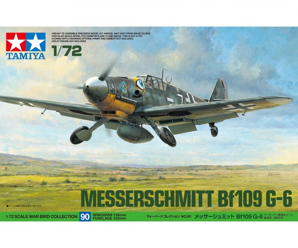1:72 Bf-109 G-6 Messerschmitt 1:72 Bf-109 G-6 Messerschmitt