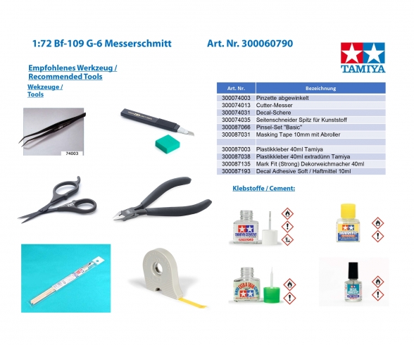 1:72 Bf-109 G-6 Messerschmitt 1:72 Bf-109 G-6 Messerschmitt