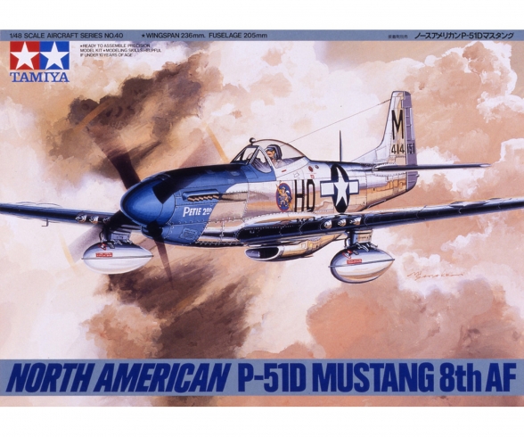1:48 US North American P-51D Mustang 1:48 US North American P-51D Mustang