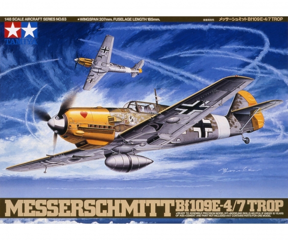1:48 Messerschmitt BF109E-4/7 Trop 1:48 Messerschmitt BF109E-4/7 Trop