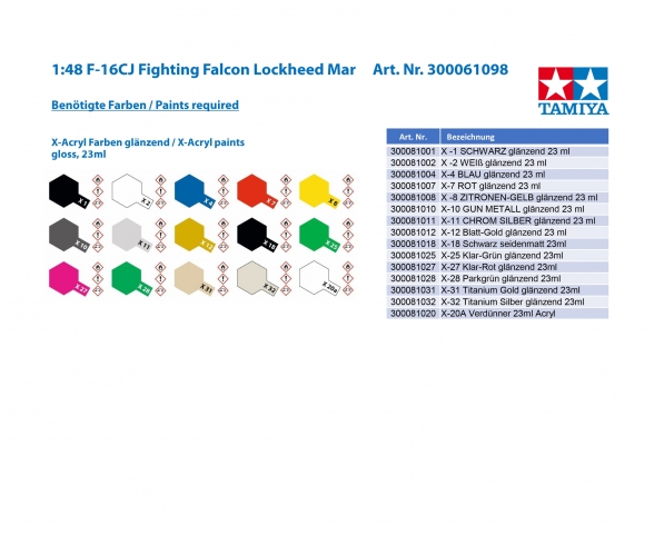 1:48 F-16CJ Fighting Falcon Lockheed Mar 1:48 F-16CJ Fighting Falcon Lockheed Mar