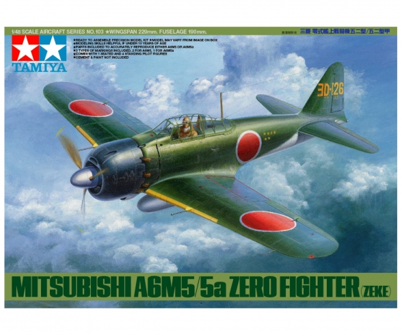 1:48 WWII Jp.Mitsub.A6M5/5a Zero Fighter 1:48 WWII Jp.Mitsub.A6M5/5a Zero Fighter