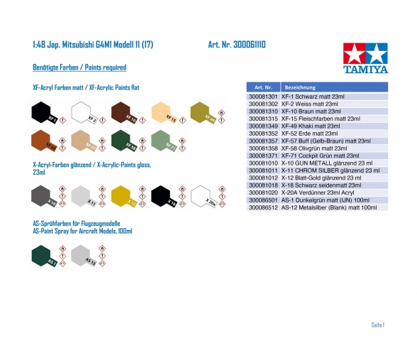 1:48 WWII Mitsubishi G4M1 Modell 11 (17) 1:48 WWII Mitsubishi G4M1 Modell 11 (17)