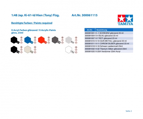 1:48 Jap. Ki-61-I d Hien 1:48 Jap. Ki-61-I d Hien