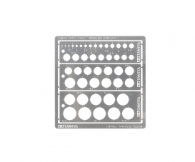 Modeling Kreis Schablone PE (3) 1-12,5mm Modeling Kreis Schablone PE (3) 1-12,5mm