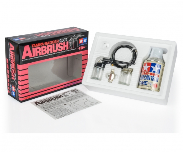 TAMIYA-Badger 250 II Airbrush-Set TAMIYA-Badger 250 II Airbrush-Set