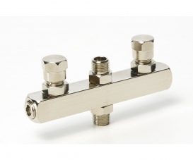 Airbrush Manifold 3 Ports 1/8 Airbrush Manifold 3 Ports 1/8