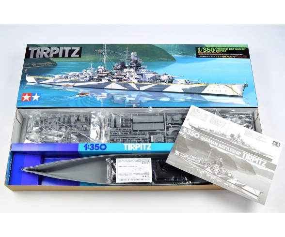1:350 WWII Ger. Battleship Tirpitz 1:350 WWII Ger. Battleship Tirpitz