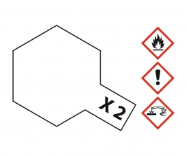 X -2 WEIß glänzend 23 ml X -2 WEIß glänzend 23 ml