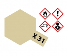 X-31 Titanium Gold Gloss 23ml X-31 Titanium Gold Gloss 23ml
