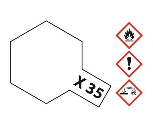 X-35 Klarlack seidenmatt 10ml Acryl X-35 Klarlack seidenmatt 10ml Acryl
