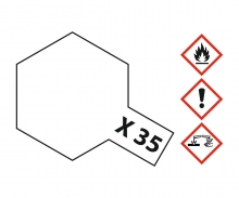 X-35 Semi Gloss Clear 10ml Acrylic X-35 Semi Gloss Clear 10ml Acrylic