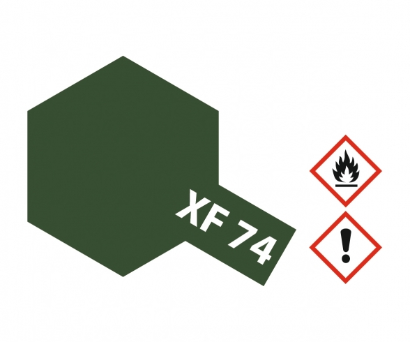 XF-74 Braunoliv ma.(Oliv.Drab) JGSDF10ml XF-74 Braunoliv ma.(Oliv.Drab) JGSDF10ml