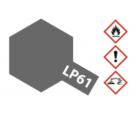 LP-61 Metallic Grau matt 10ml LP-61 Metallic Grau matt 10ml