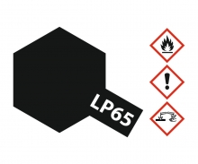 LP-65 Gummi-Schwarz matt 10ml (VE6) LP-65 Gummi-Schwarz matt 10ml (VE6)