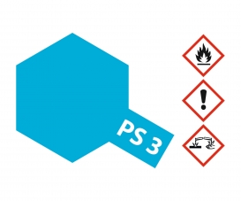 PS-3 Light Blue Polycarbonate 100ml PS-3 Light Blue Polycarbonate 100ml