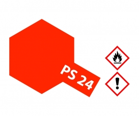 PS-24 Flourescent Orange Polycarb. 100ml PS-24 Flourescent Orange Polycarb. 100ml