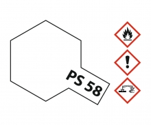 PS-58 Pearl Clear Polycarbonate 100ml PS-58 Pearl Clear Polycarbonate 100ml