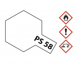PS-58 Pearl Clear Polycarbonate 100ml PS-58 Pearl Clear Polycarbonate 100ml