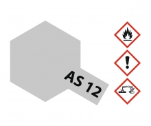 AS-12 Flat Bare Metal Silver 100ml AS-12 Flat Bare Metal Silver 100ml