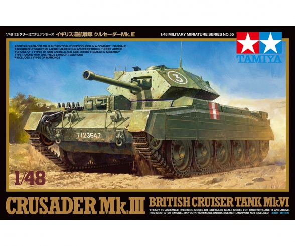 1:48 Brit. Crusader Tank Mk.III & IV 1:48 Brit. Crusader Tank Mk.III & IV