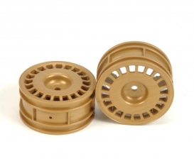 1:10 Disc-Wheels Rally (2) gold 26mm 1:10 Disc-Wheels Rally (2) gold 26mm