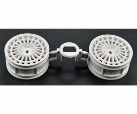 1:10 Spoke Wheel white 26mm (2) 1:10 Spoke Wheel white 26mm (2)