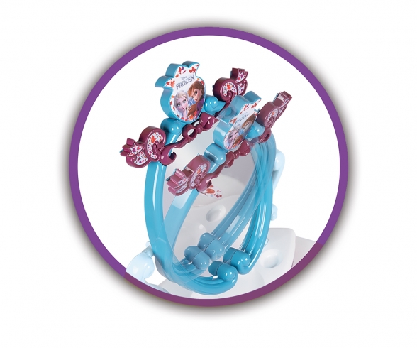 LA REINE DES NEIGES 2 COIFFEUSE 2 EN 1 LA REINE DES NEIGES 2 COIFFEUSE 2 EN 1