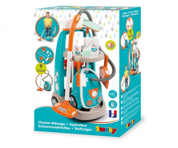 CHARIOT DE MENAGE + ASPIRATEUR CHARIOT DE MENAGE + ASPIRATEUR