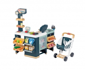 Smoby Maxi-Supermarkt mit Einkaufswagen