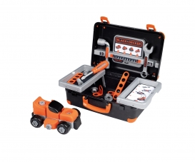 Smoby Black and Decker Kids Builder Workbench Pretend Play Toy Workbench  with Tools