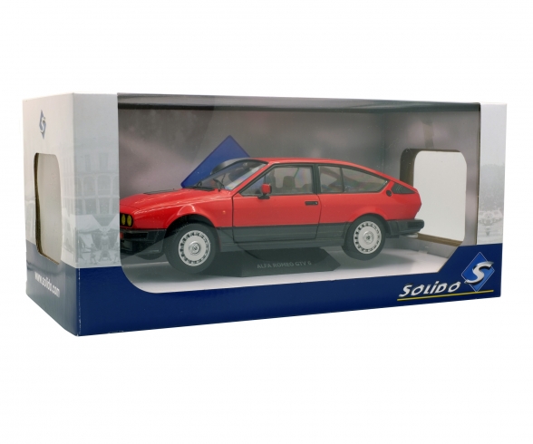 1:18 Alfa GTV6, rot, 1984 1:18 Alfa GTV6, rot, 1984