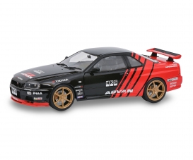 1:18 Nissan R34 GTR black 1:18 Nissan R34 GTR black