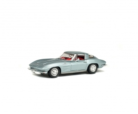 1:43 Chevrolet Corvette, silver, 1963 1:43 Chevrolet Corvette, silver, 1963