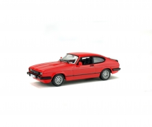 1:43 Ford Capri 2.8i, red, 1981 1:43 Ford Capri 2.8i, red, 1981