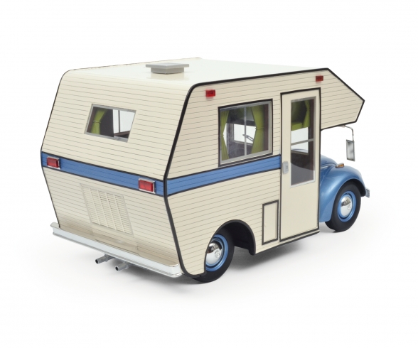 VW Käfer "Motorhome", blue, 1:18 VW Käfer "Motorhome", blue, 1:18