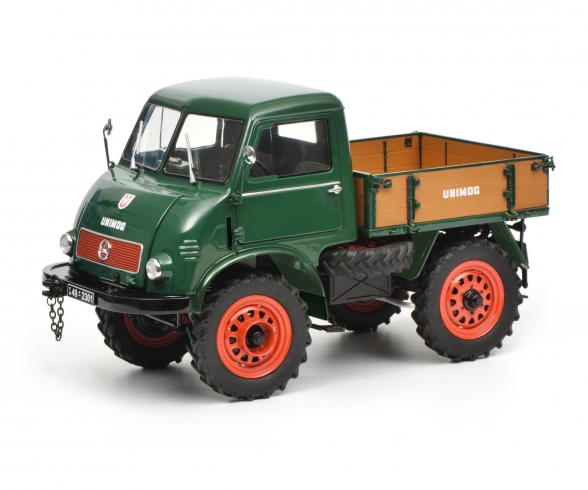 Mercedes-Benz Unimog 401, grün, 1:18 Mercedes-Benz Unimog 401, grün, 1:18