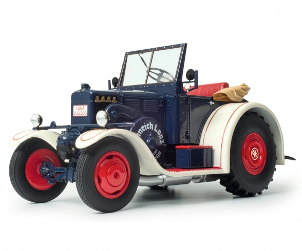 Lanz Eilbulldog, blue white, 1:18 Lanz Eilbulldog, blue white, 1:18
