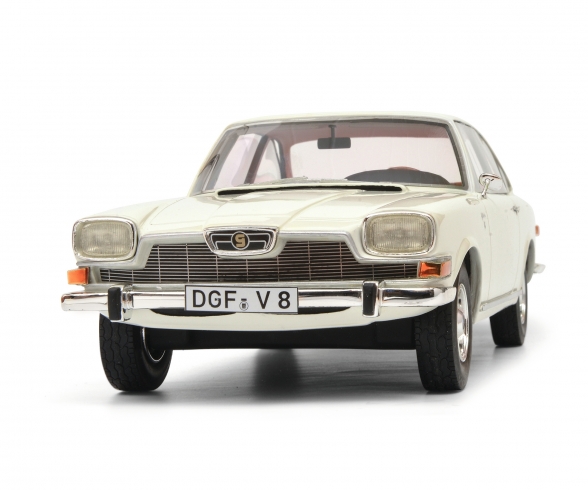 Glas 2600 V8, weiß, 1:18 Glas 2600 V8, weiß, 1:18