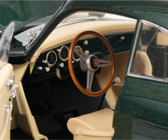 Porsche 356 A Carrera Coupé, grün metallic, 1:18 Porsche 356 A Carrera Coupé, grün metallic, 1:18