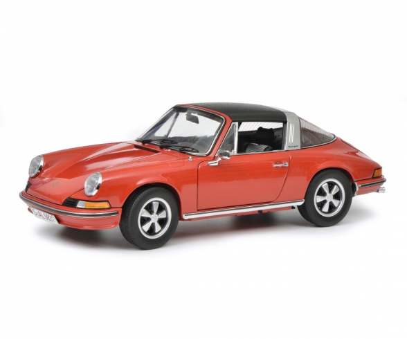 Porsche 911 S Targa 1973, rot, 1:18 Porsche 911 S Targa 1973, rot, 1:18
