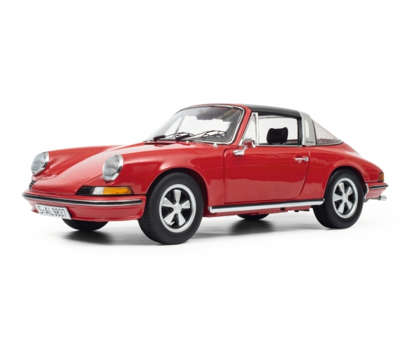 Porsche 911 S Targa 1973, rot, 1:18 Porsche 911 S Targa 1973, rot, 1:18