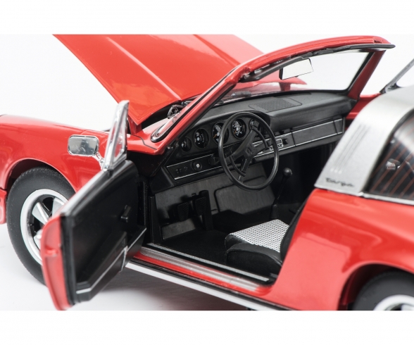 Porsche 911 S Targa 1973, rot, 1:18 Porsche 911 S Targa 1973, rot, 1:18