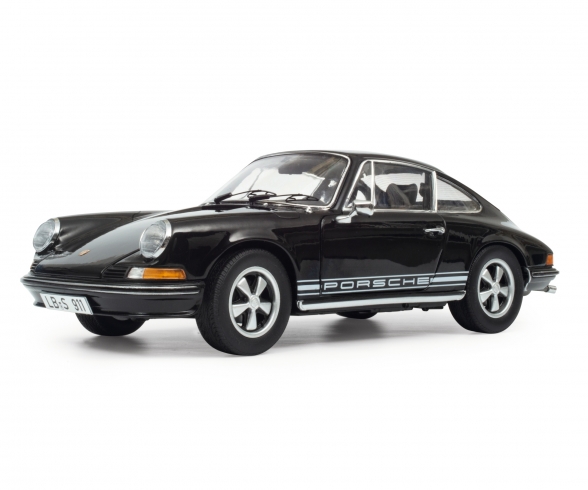 Porsche 911 S Coupé 1973, black, 1:18 Porsche 911 S Coupé 1973, black, 1:18