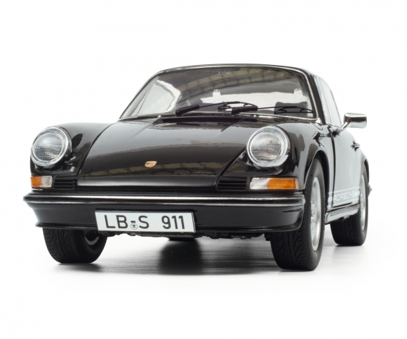 Porsche 911 S Coupé 1973, schwarz, 1:18 Porsche 911 S Coupé 1973, schwarz, 1:18