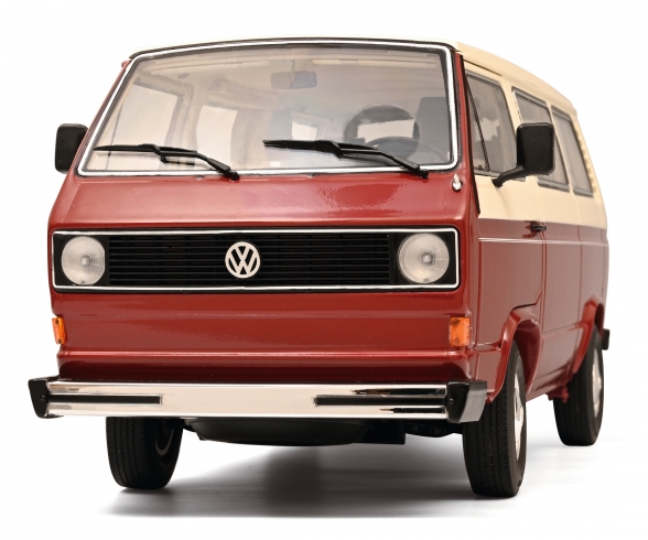 VW T3a bus red/white 1:18 VW T3a bus red/white 1:18